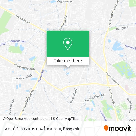 สถานีตำรวจนครบาลโคกคราม map