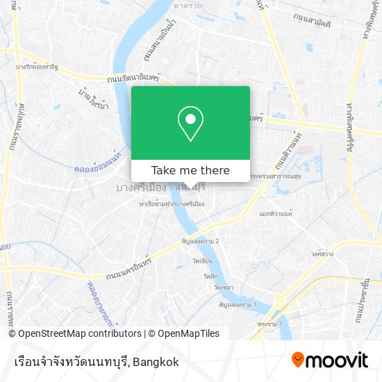 เรือนจำจังหวัดนนทบุรี map