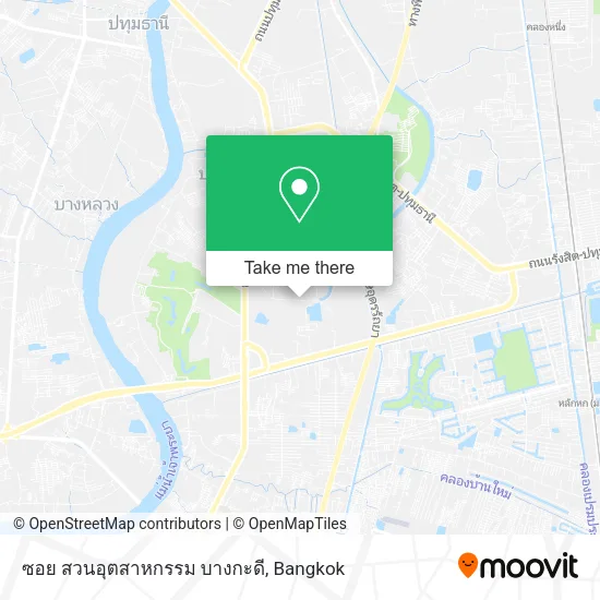 ซอย สวนอุตสาหกรรม บางกะดี map