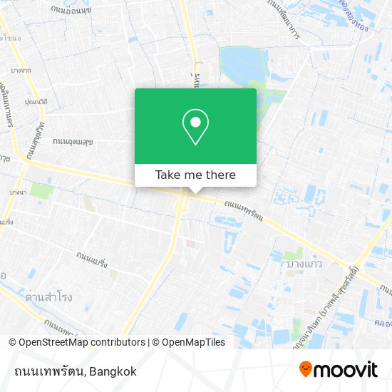 ถนนเทพรัตน map