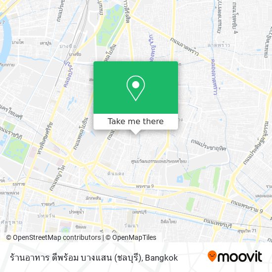 ร้านอาหาร ดีพร้อม บางแสน (ชลบุรี) map
