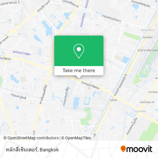 หลักสี่เซ็นเตอร์ map