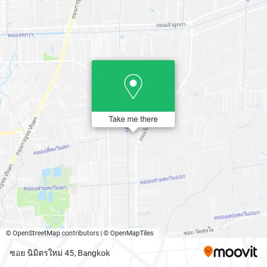 ซอย นิมิตรใหม่ 45 map