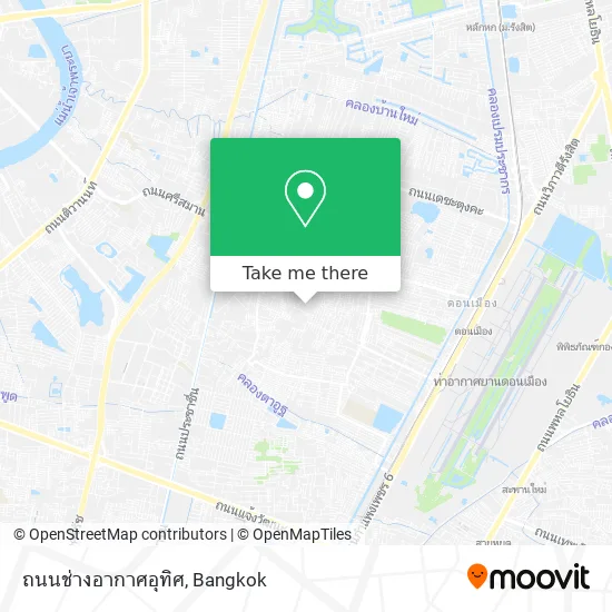 ถนนช่างอากาศอุทิศ map