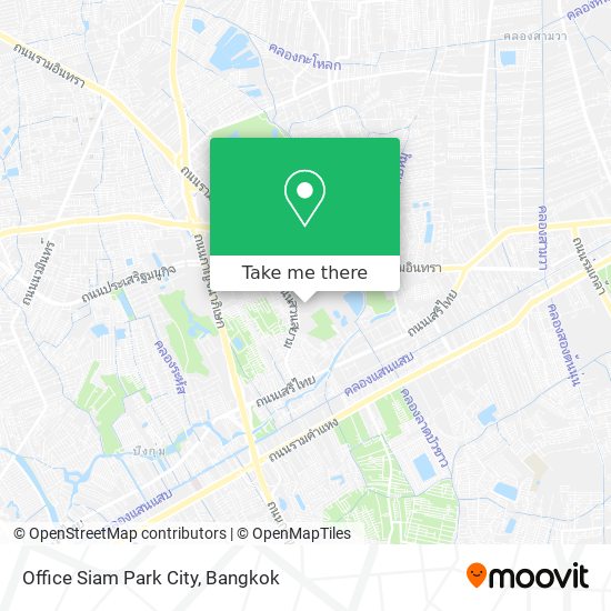 Office Siam Park City map