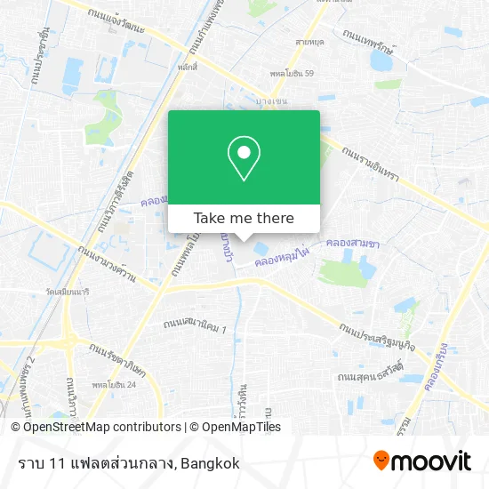 ราบ 11 แฟลตส่วนกลาง map