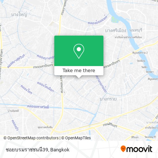 ซอยบรมราชชนนี39 map