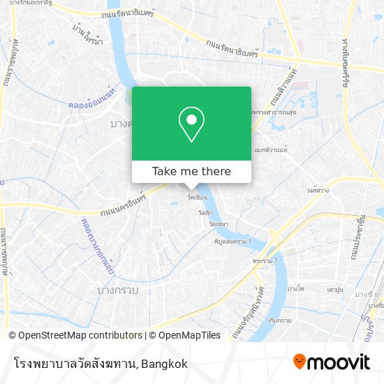 โรงพยาบาลวัดสังฆทาน map