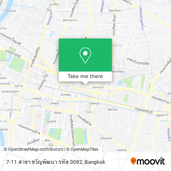 7-11 สาขา ขวัญพัฒนา รหัส 0082 map