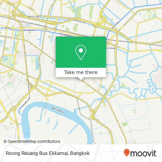 Roong Reuang Bus Ekkamai map