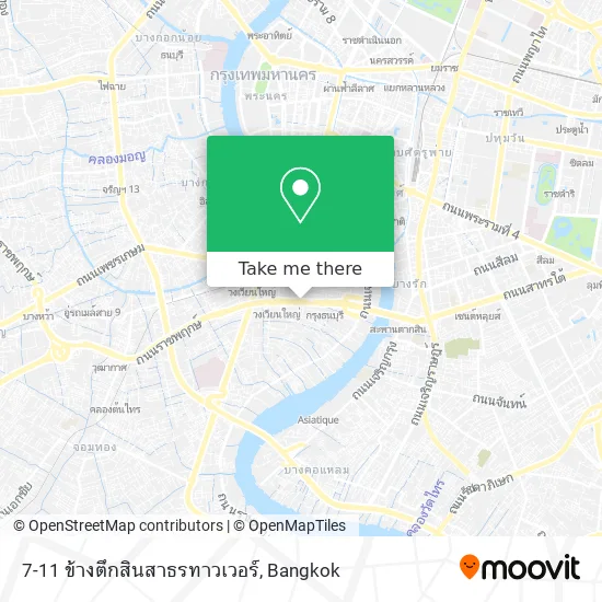 7-11 ข้างตึกสินสาธรทาวเวอร์ map