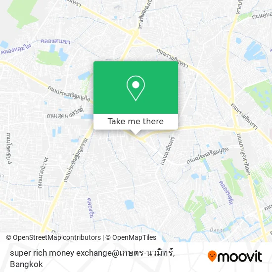 super rich money exchange@เกษตร-นวมิทร์ map