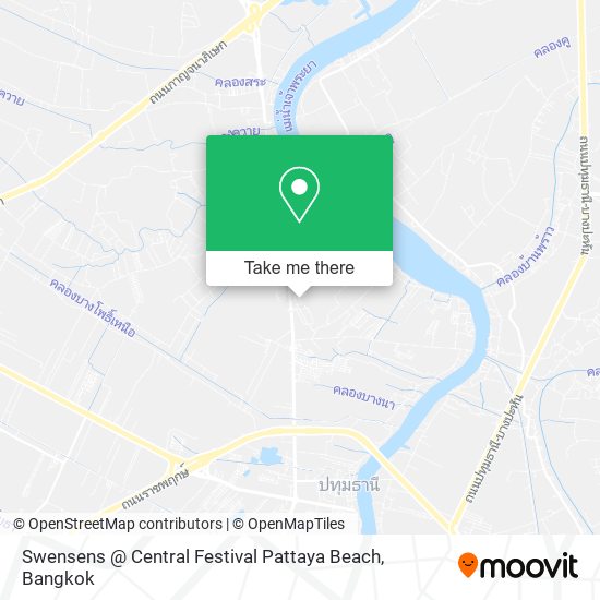 Swensens @ Central Festival Pattaya Beach map