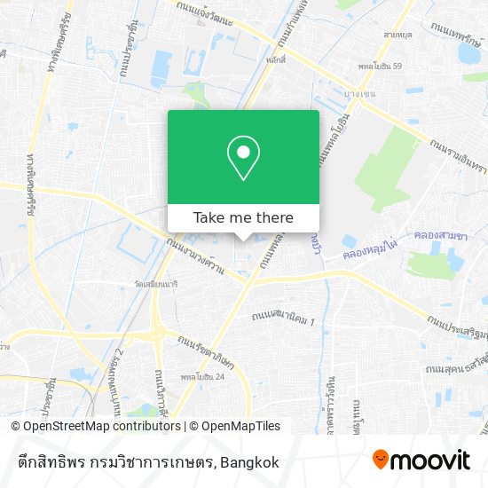 ตึกสิทธิพร กรมวิชาการเกษตร map