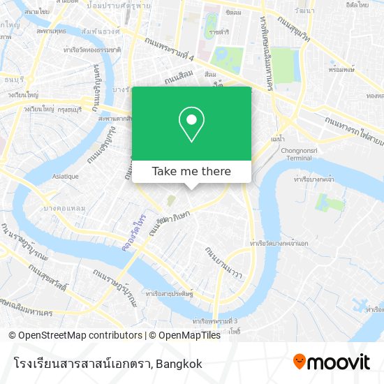 โรงเรียนสารสาสน์เอกตรา map