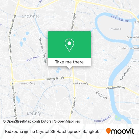 Kidzoona @The Crystal SB Ratchapruek map