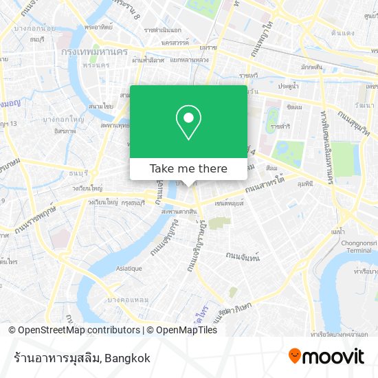 ร้านอาหารมุสลิม map