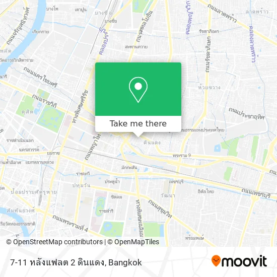 7-11 หลังแฟลต 2 ดินแดง map