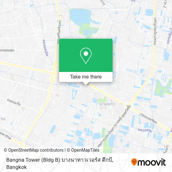 Bangna Tower (Bldg B) บางนาทาวเวอร์ส ตึกบี map