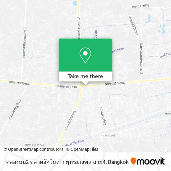 คลองถม2 ตลาดอัศวินเก่า พุทธมณฑล สาย4 map
