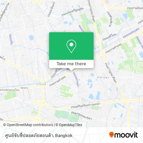 ศูนย์ขับขี่ปลอดภัยฮอนด้า map
