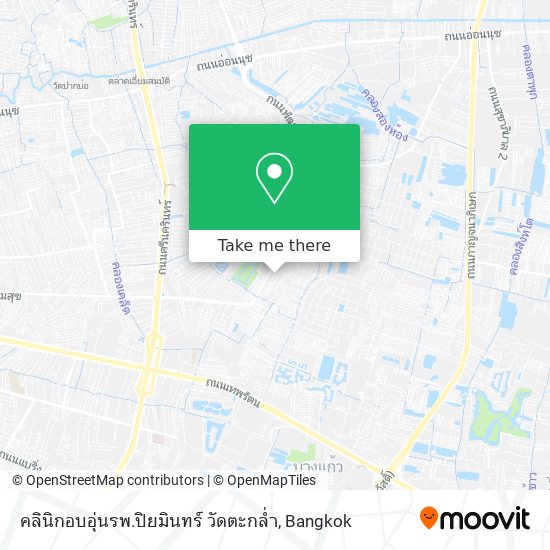 คลินิกอบอุ่นรพ.ปิยมินทร์ วัดตะกล่ำ map