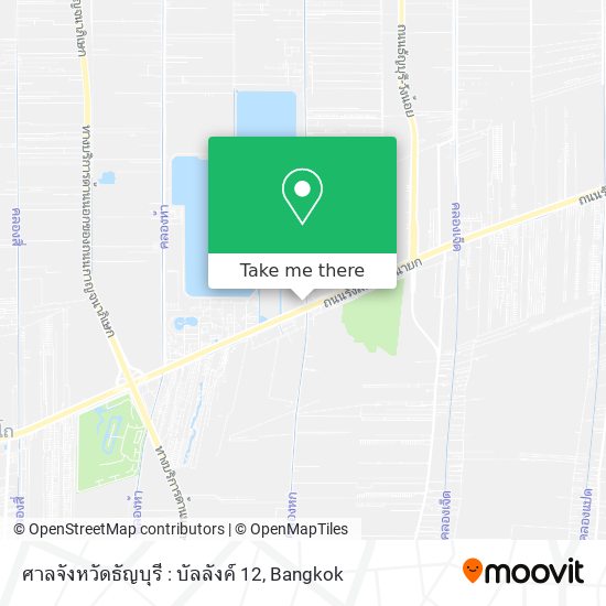 ศาลจังหวัดธัญบุรี : บัลลังค์ 12 map