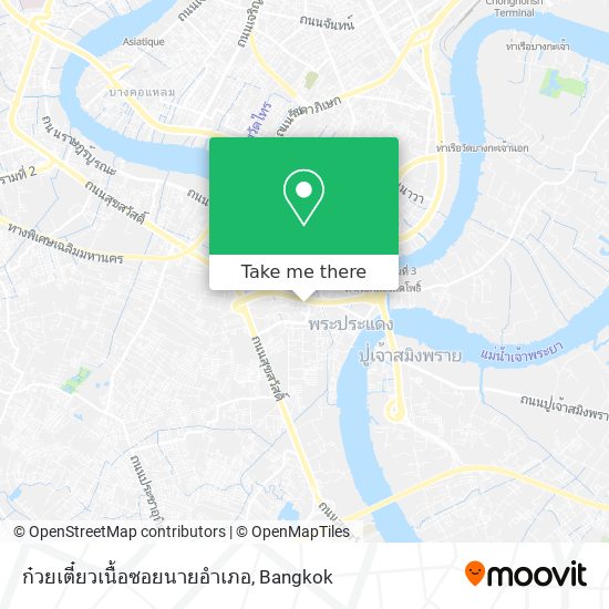 ก๋วยเตี๋ยวเนื้อซอยนายอำเภอ map