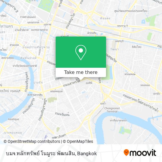 บมจ.หลักทรัพย์ โนมูระ พัฒนสิน map