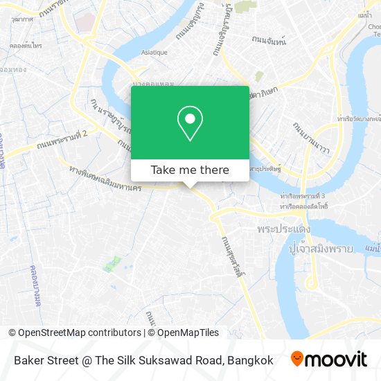 Baker Street @ The Silk Suksawad Road map
