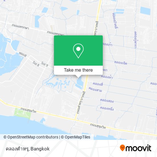 คลองตำหรุ map