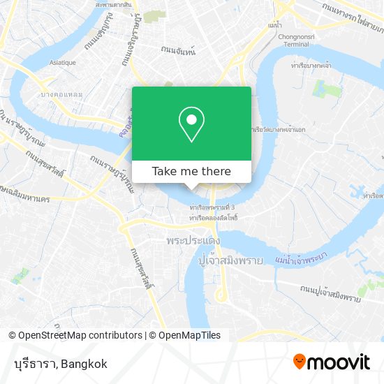 บุรีธารา map