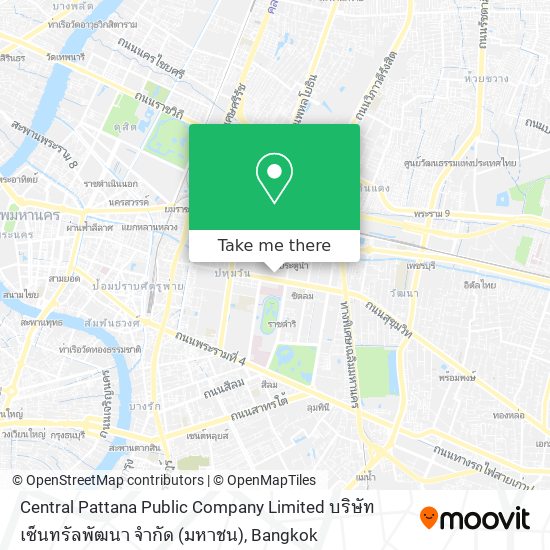 Central Pattana Public Company Limited บริษัท เซ็นทรัลพัฒนา จำกัด (มหาชน) map