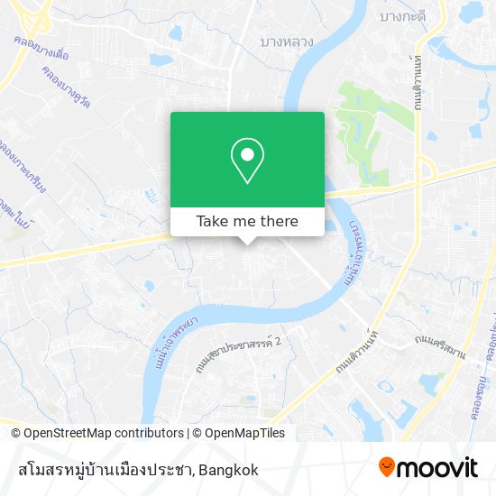 สโมสรหมู่บ้านเมืองประชา map