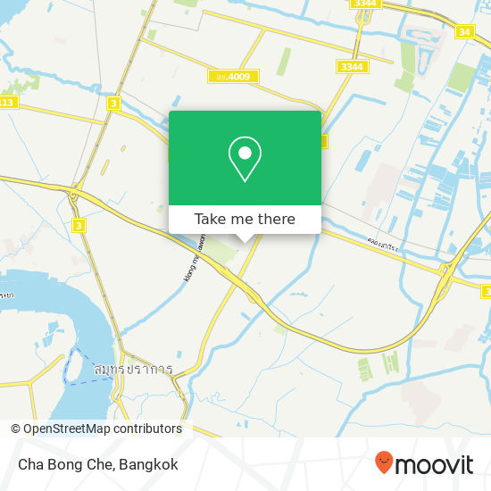 Cha Bong Che map