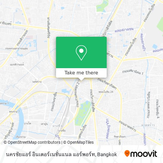 นครชัยแอร์ อินเตอร์เนชั่นแนล แอร์พอร์ท map