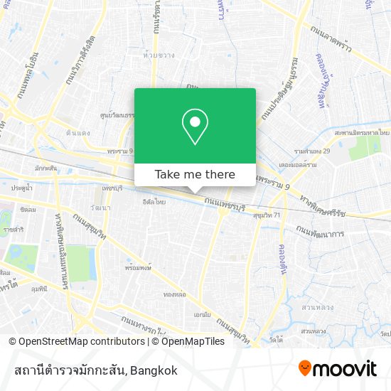 สถานีตำรวจมักกะสัน map