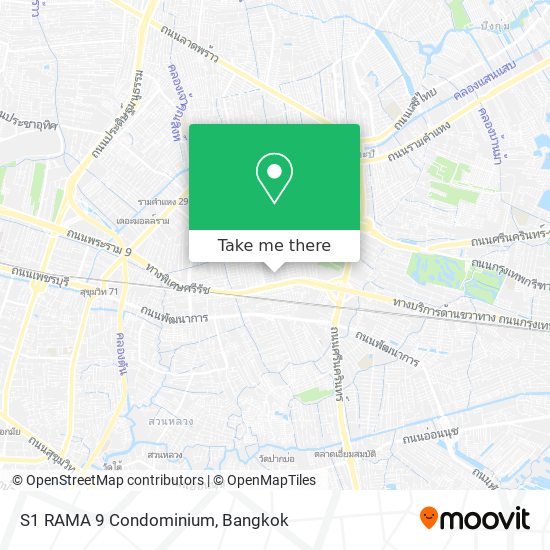 S1 RAMA 9 Condominium map