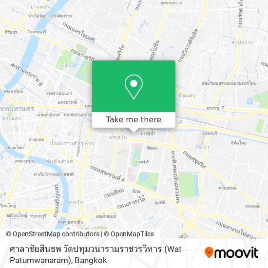 ศาลาชัยสินธพ วัดปทุมวนารามราชวรวิหาร (Wat Patumwanaram) map