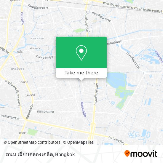 ถนน เลียบคลองเคล็ด map