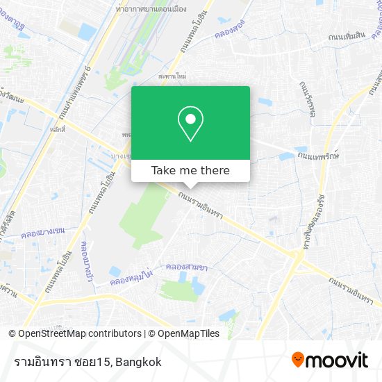 รามอินทรา ซอย15 map