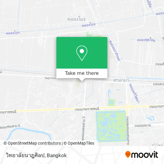วิทยาลัยนาฏศิลป map