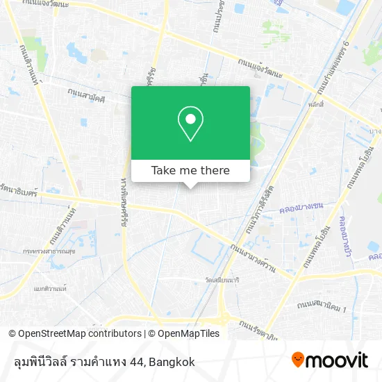 ลุมพินีวิลล์ รามคำแหง 44 map