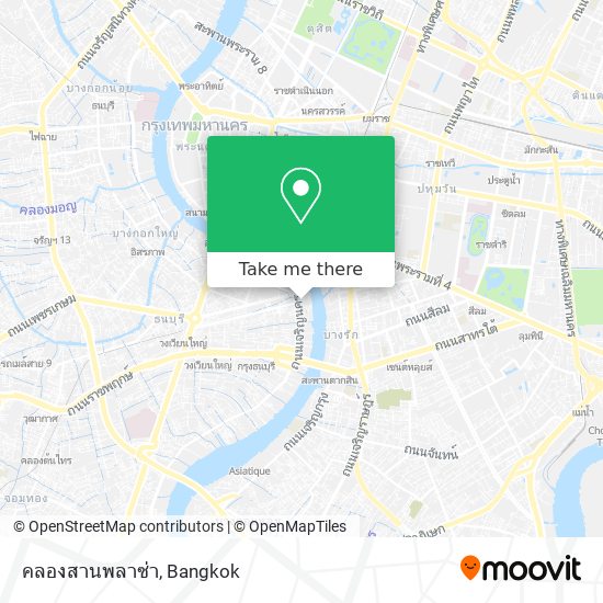 คลองสานพลาซ่า map