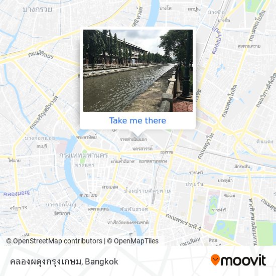 คลองผดุงกรุงเกษม map