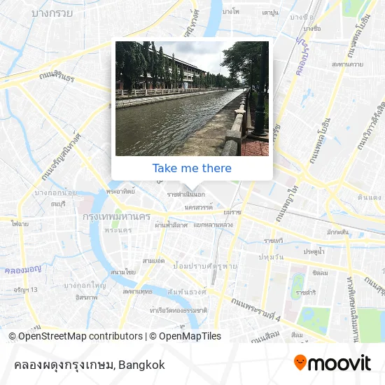 คลองผดุงกรุงเกษม map