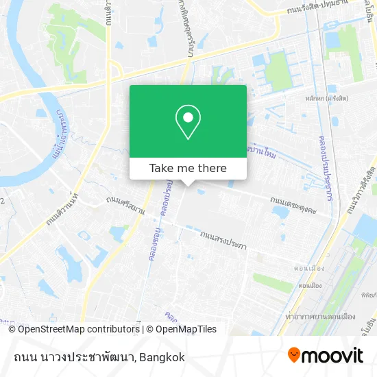 ถนน นาวงประชาพัฒนา map