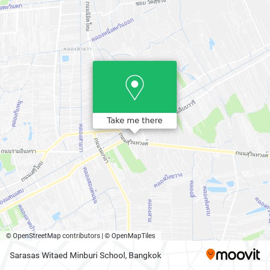 Sarasas Witaed Minburi School map