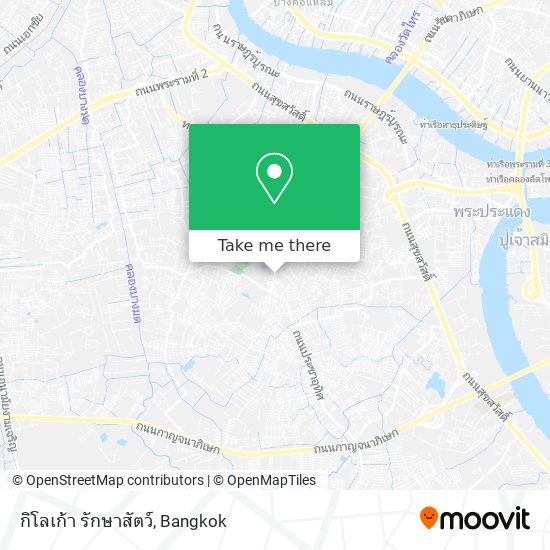 กิโลเก้า รักษาสัตว์ map