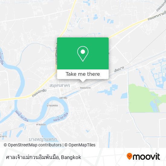 ศาลเจ้าแม่กวนอิมพันมือ map